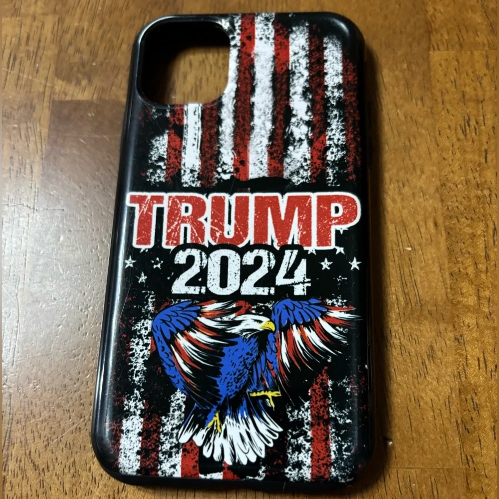 IPhone 11 6.1 Flag & Eagle Trump 2024 case